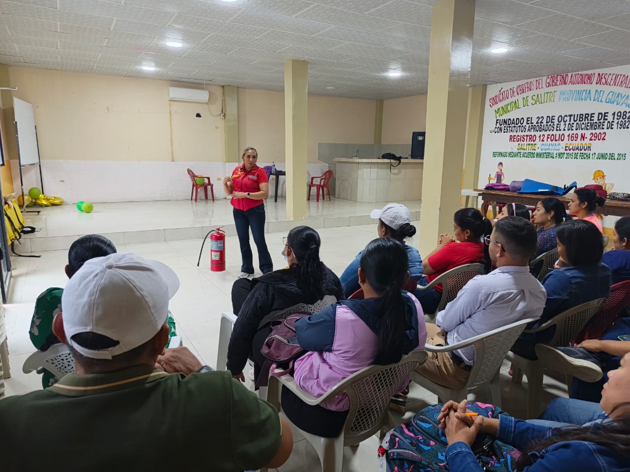 Capacitación a los coordinadores de el proyecto Envejeciendo Juntos Salitre